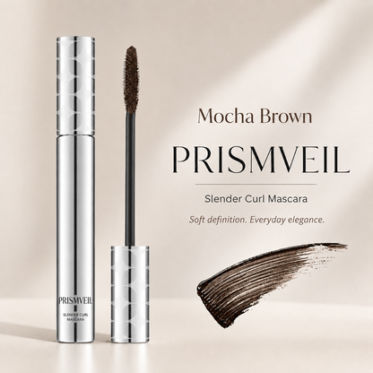 prismveil Waterproof Mascara for 24-Hour Volume, Lift & Definition – Long-Lasting Thick, Defined Lashes